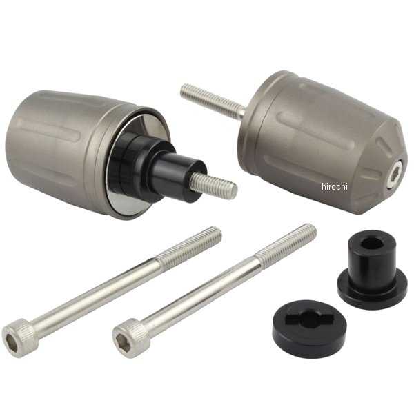 ウルトラヘビーバーエンド M6 カワサキ用 マットチタン