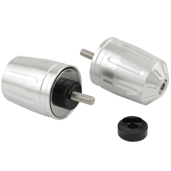 ウルトラヘビーバーエンドタイプ2 M6 ヤマハ、KTM用 シルバー