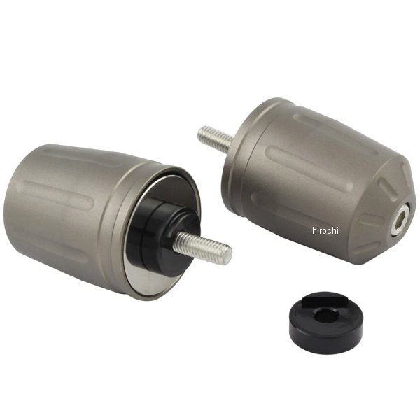 ウルトラヘビーバーエンドタイプ2 M6 ヤマハ、KTM用 マットチタン