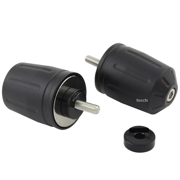 ウルトラヘビーバーエンドタイプ2 M6 ヤマハ、KTM用 マットブラック