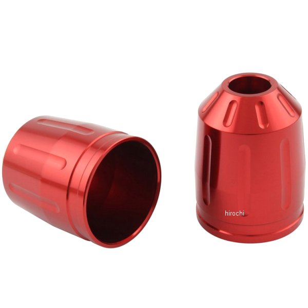 ウルトラヘビーバーエンドアウターカバー タイプ2 M8 2個入り 赤