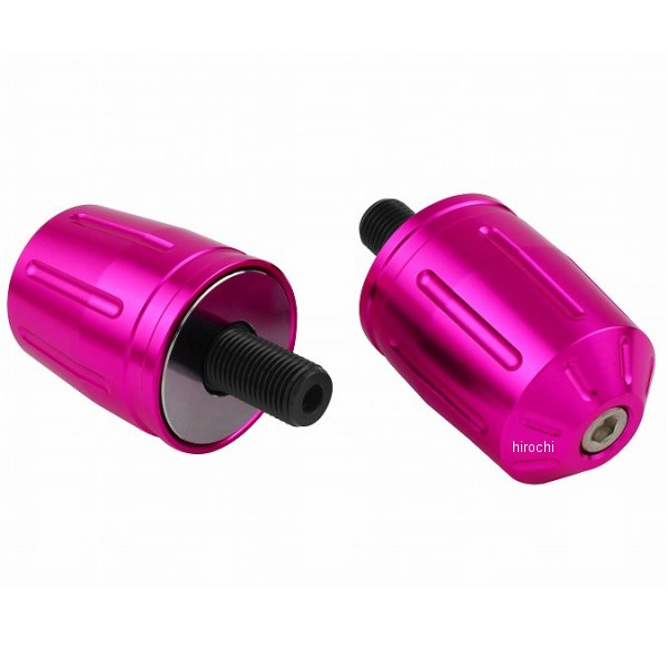 ウルトラヘビーバーエンドタイプ2 スズキ純正ハンドル用 M12 ピンク