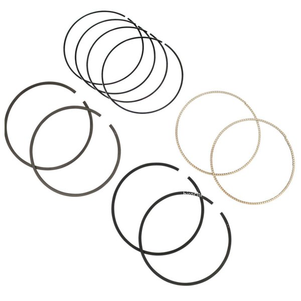 HASTINGS ヘイスティングス ピストンリング 107ci 17年以降 M8 クローム +.13