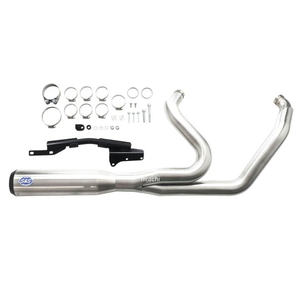 S&S エスアンドエス Qualifier 2in1フルエキゾースト 17年以降 M8ツアラー ステン