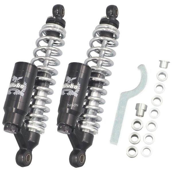 350mm PBタンクツインショック 96年-03年 XLH1200S ブラック、クローム