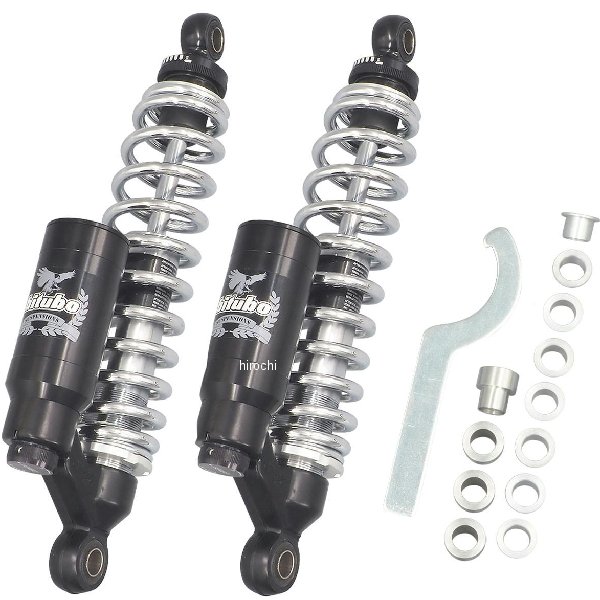 301mm PBタンクツインショック 87年-94年 FXLR ブラック、クローム