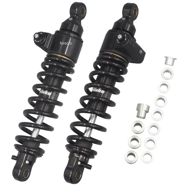 321mm ツインショック 油圧プリロード 86年-87年 XLH883 ブラック