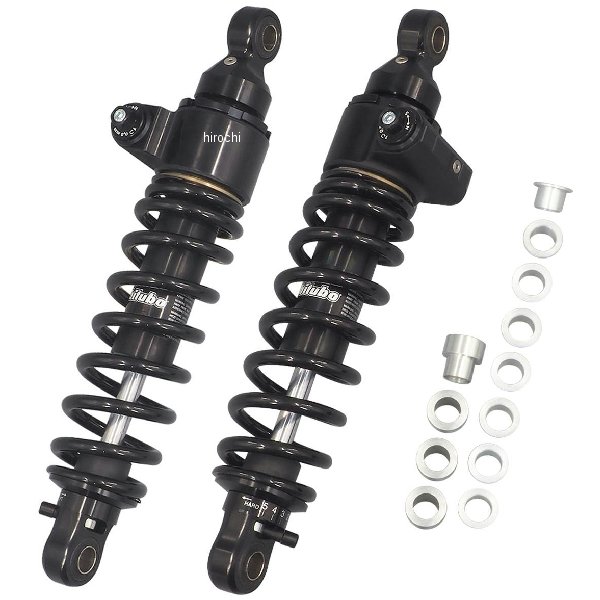 306mm ツインショック 油圧プリロード 14年-15年 FXDBA ブラック