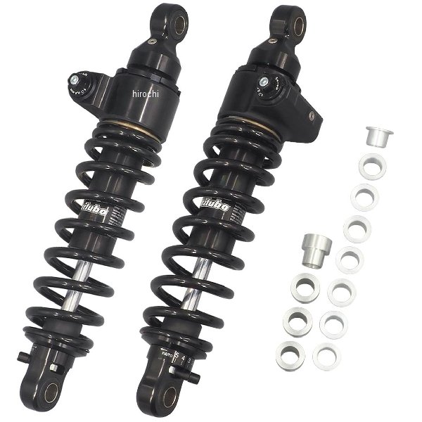 331mm ツインショック 油圧プリロード 00年-05年 FXDX ブラック