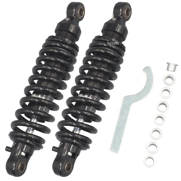 306mm ツインショック 15年-19年 FLHXSE ブラック