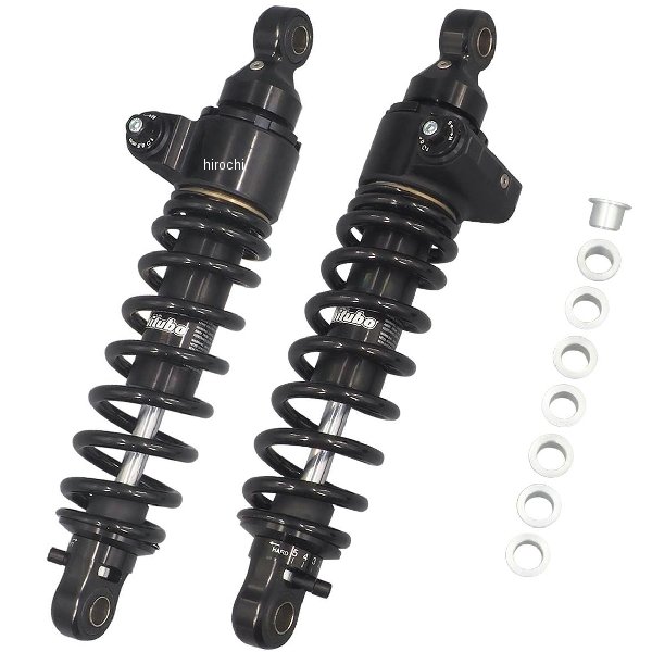 306mm ツインショック 油圧プリロード 22年- FLHXST ブラック