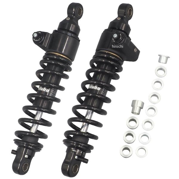 306mm ツインショック 油圧プリロード 14年-17年 FXDL ブラック