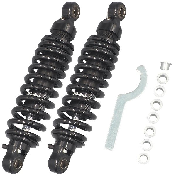 316mm ツインショック 15年-19年 FLHR ブラック