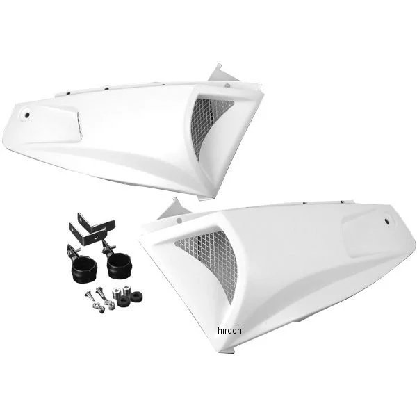 マッスルライン ハーフカウル ZZR1100 白ゲル