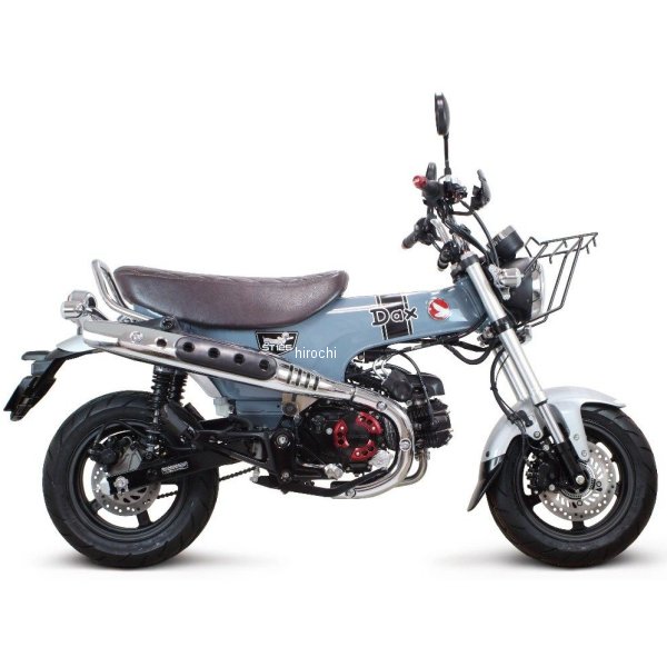 スポーツマフラー ノーマルルックスタイル 政府認証 ダックス125 DAX125