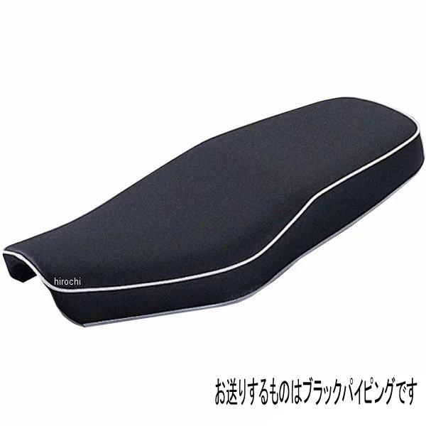 トライアンフタイプシート 99年-09年 W650、W400 黒パイピング