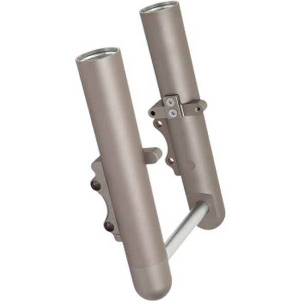 【セール特価】 フロントフォーク 00年-07年 FLH/FLT ダブルディスク スムース チタン