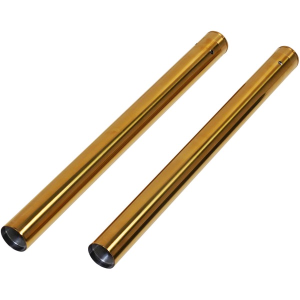 フォークチューブ 17年-19年 ハーレー FLTRU 49mm 22-7/8 ゴールド