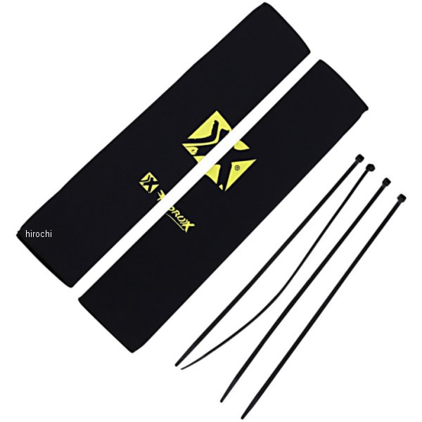 フロントフォーク プロテクター 360mm 黒