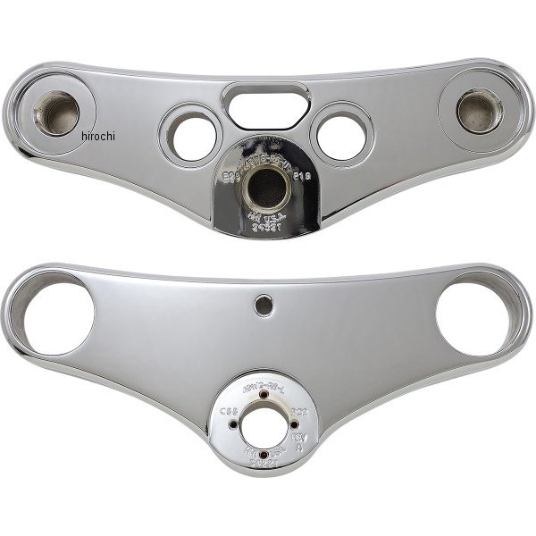 トリプルツリー 49mm 6D ハーレー FXSB クローム