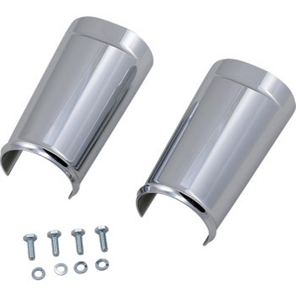 フォークブーツ ファットタイヤ用 99年-13年 FLH クローム