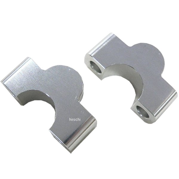 ハンドルアップスペーサー 34mm 汎用 シルバー