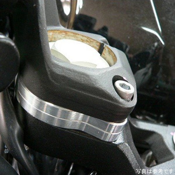 ハンドルアップスペーサー 6mmアップ 18年-22年 Ninja400、Ninja250 黒