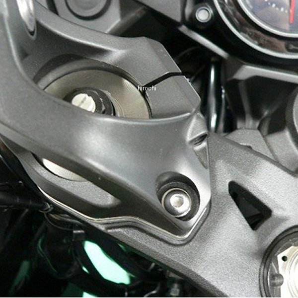 ハンドルアップスペーサー 5mmアップ 18年-19年 Ninja H2 SX 黒