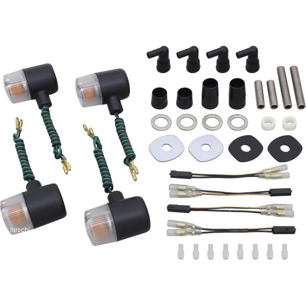 クラシカル 71タイプ ウインカーキット 20年 W800 黒/クリア