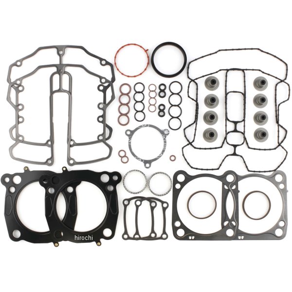 トップエンド ガスケットキット 17年-21年 FLH、FLT 0.040インチ 107CU 25700729