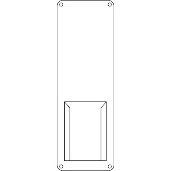 責任者氏名標識 白無地タイプ 差L 300×100mm スチール製 差込式