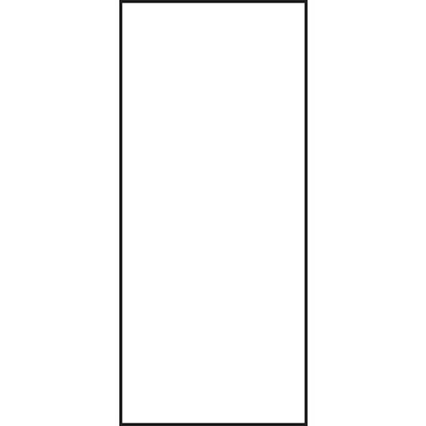 責任者氏名標識用白無地札 名100-Z(T) 70×22mm 10枚組 エンビ