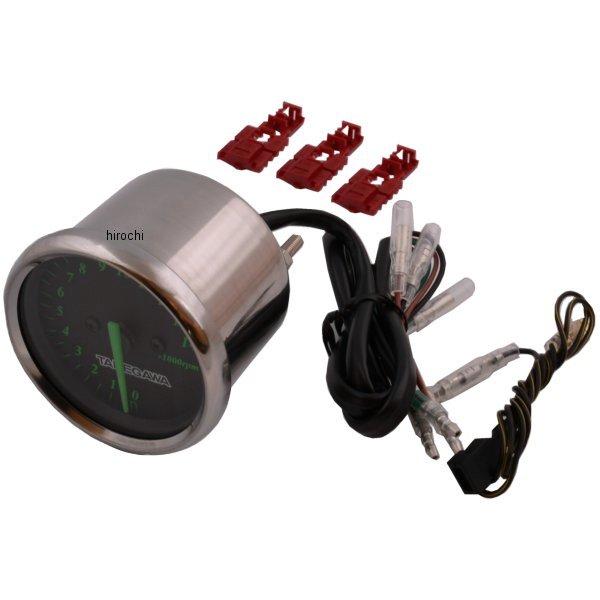 ブラック＆グリーンタコメーター 12V車用 モンキー/ゴリラ