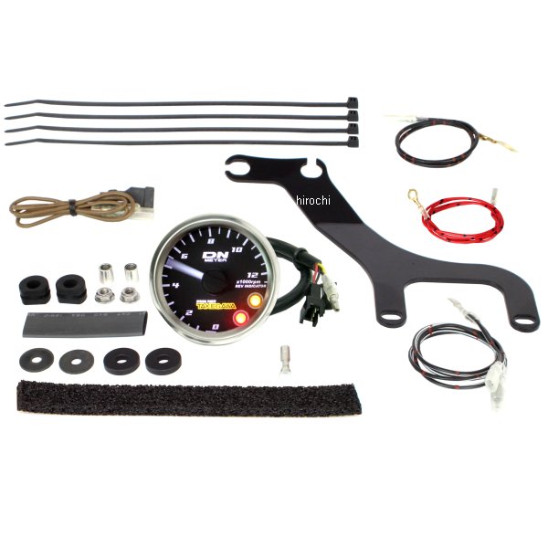 φ48スモールDNタコメーター 12500rpm レブインジケーター付 CL250 CL500