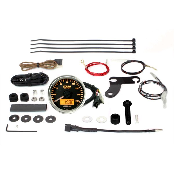 φ48スモールDN タコメーターキット レブル500、レブル250 オレンジLDE