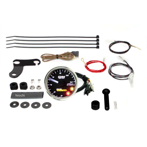 φ48スモールDNタコメーター 12500rpm レブインジケーター付 レブル500、レブル250