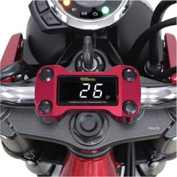 コンパクトLEDサーモメーターキット2 グロム、モンキー125、ダックス125 赤