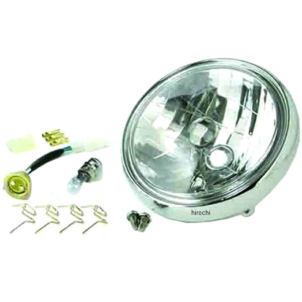 マルチリフレクターヘッドライトユニット 130mm モンキー、APE50/100