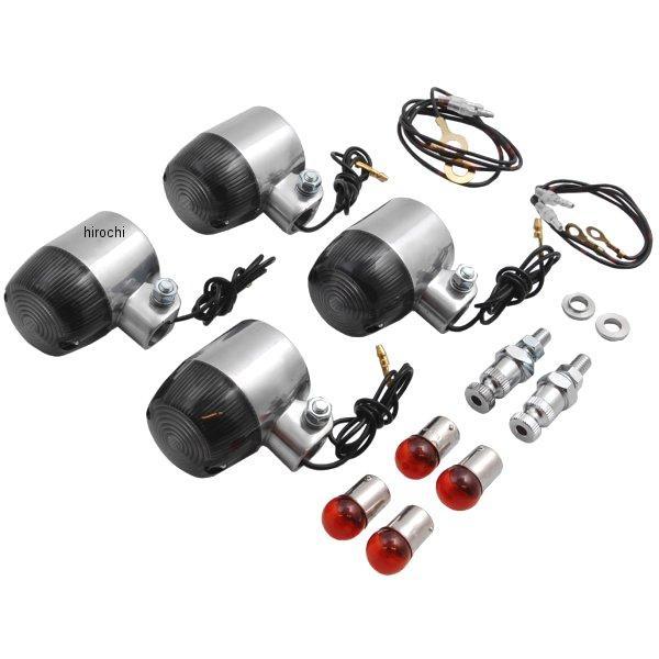 ウインカーキット 丸型Mスモークレンズ