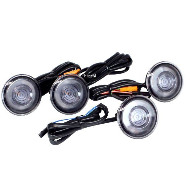 LEDウインカーユニット レブル250/500 スモークレンズ 4個1セット
