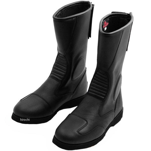 K202 バックジッパーブーツ 黒