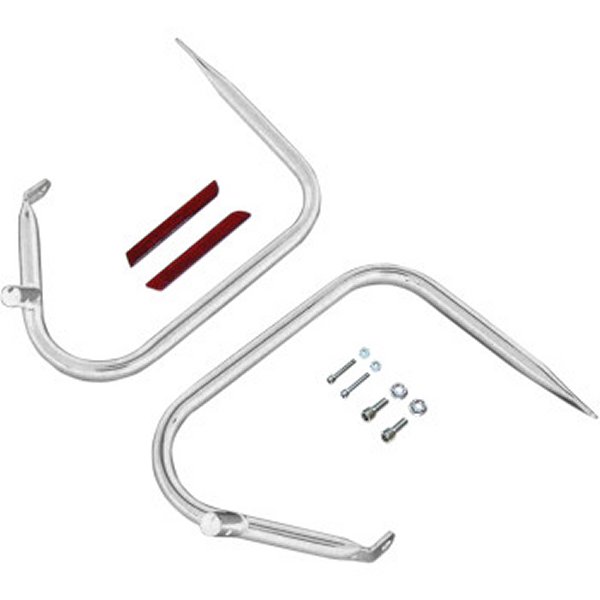サドルバッグガード 09年-13年 FLT クローム