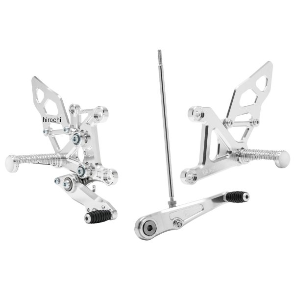 バックステップキット 19年- 400X/CBR400R シルバー