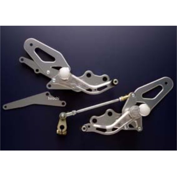 バックステップキット Z1、Z2、Z1-R、Z1000MK2 シルバー