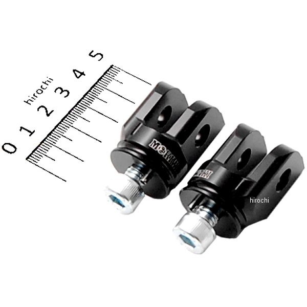 バックステップ ステップバーセット ブラックアルマイト