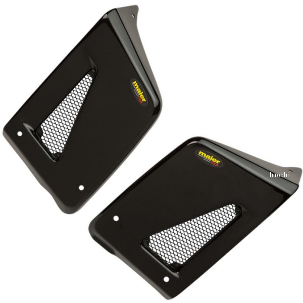 ラジエター スクープ 87年-07年 KLR650 黒