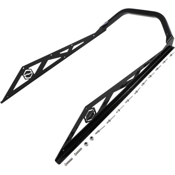 リア バンパー 11年-15年 ポラリス PRO-RMK Pro-Ride 163インチトラック