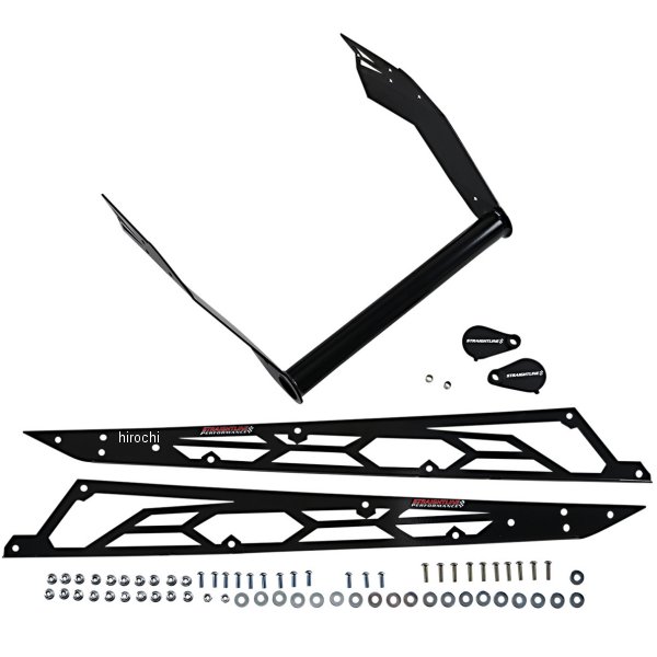 リアバンパー ポラリス AXYS 155インチトラック 黒