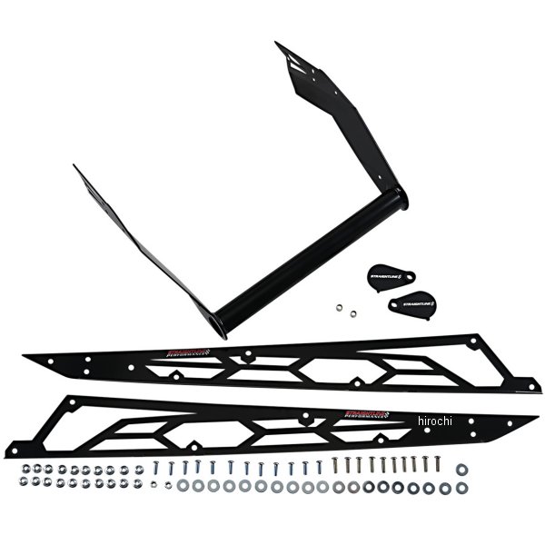 リアバンパー ポラリス AXYS 163インチトラック 黒