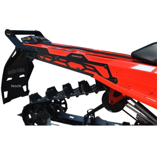 リアバンパー 17年-22年 Ski-Doo Gen4 146インチトラック 黒